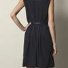 Marc By Marc Jacobs Miro Silk Dress in Black (navy) - Lyst