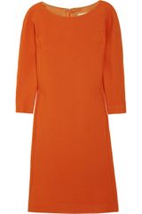 Michael Kors Stretch Wool-blend Crepe Dress