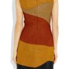 Proenza Schouler Leather and Woven Tweed Dress in Brown (mustard) - Lyst