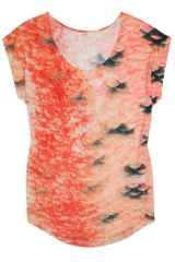 Sass And Bide Happy Days Salmon Skin T-shirt