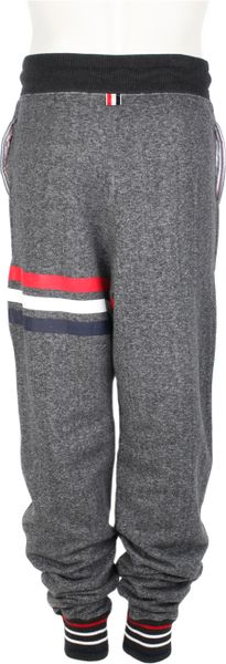 thom browne grey sweatpants