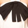 Asos Collection Asos Halter Cami Top with Bow Front in Beige (creamblack) - Lyst