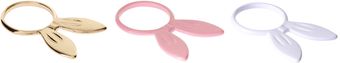 ASOS Collection Asos Pack Of Three Bunny Rings - Lyst