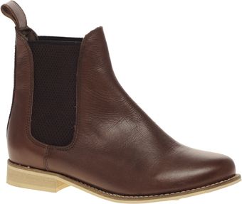 Asos Asos Alibi Leather Chelsea Ankle Boots - Lyst
