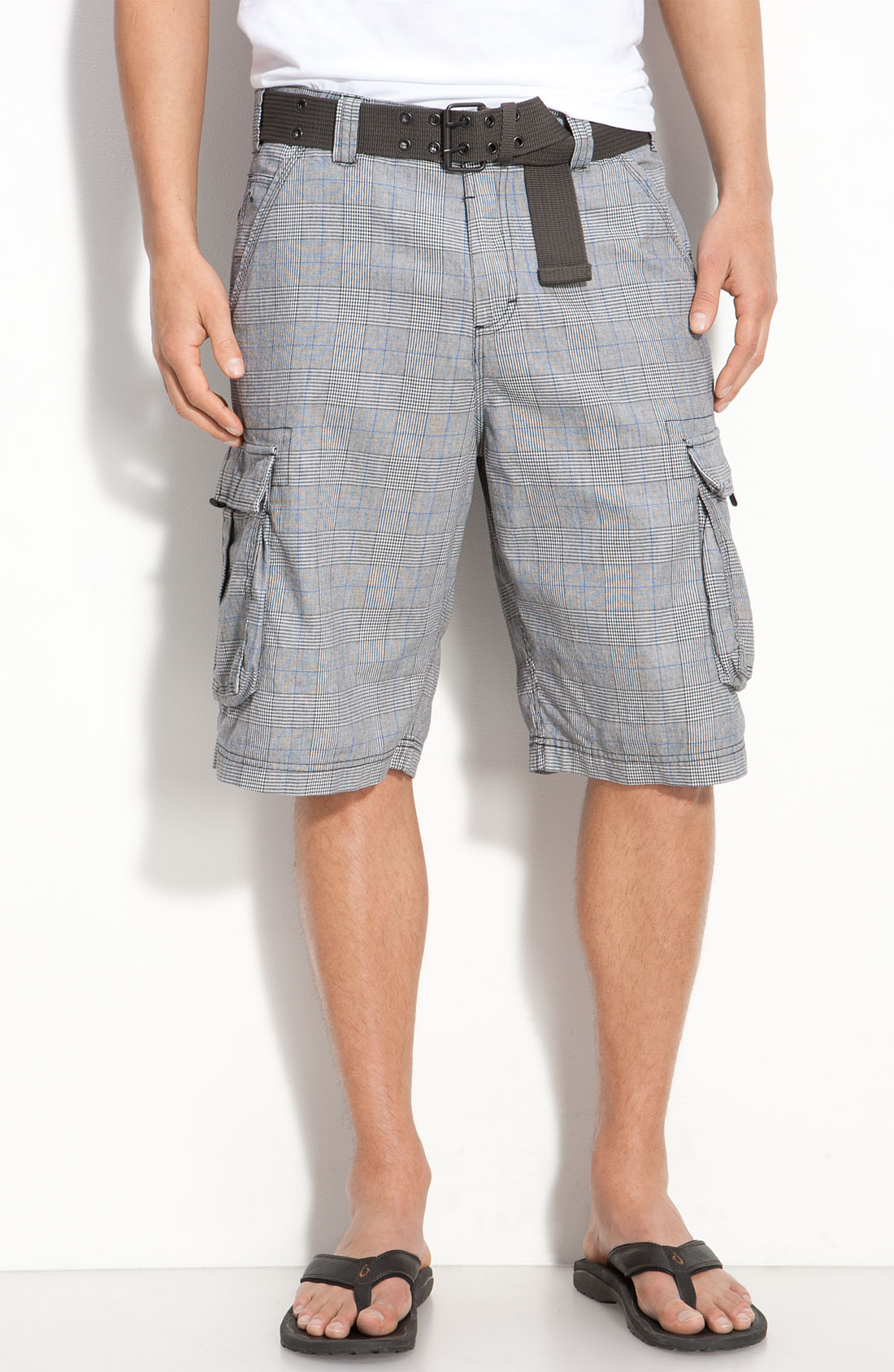 Canterbury Of New Zealand Coyote Cargo Shorts in Gray for Men (off