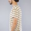Cheap Monday The Alex Stripe Tee in Brown & Beige in Brown for Men - Lyst