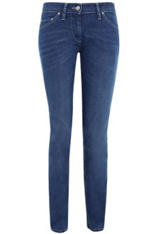 Etoile Isabel Marant Adam Low Rise Blue Skinny Jeans - Lyst