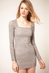 Free People Daisy Jacquard Bodycon Dress
