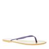 J.crew Leather Capri Sandals in Blue (african violet) - Lyst