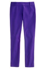 J.Crew Minnie Pant in Stretch Twill
