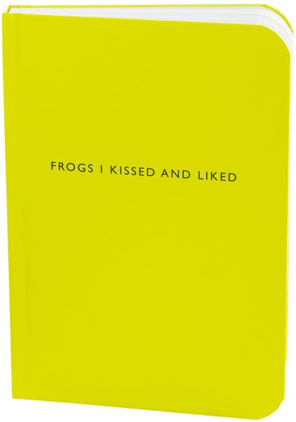 J.crew Archie Grand For J.crew Notebook in Yellow (frogs) - Lyst