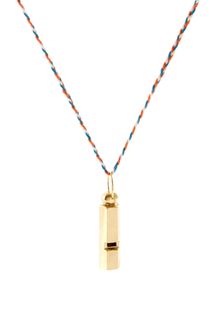 Asos Whistle Style Pendant Necklace - Lyst