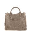 Balenciaga Giant Velo Bag in Gray (grey) - Lyst