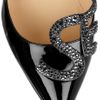 Christian Louboutin Sex 120 PatentLeather Pumps in Black (gray) - Lyst