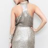 Parker Wrap Dress in Khaki - Lyst