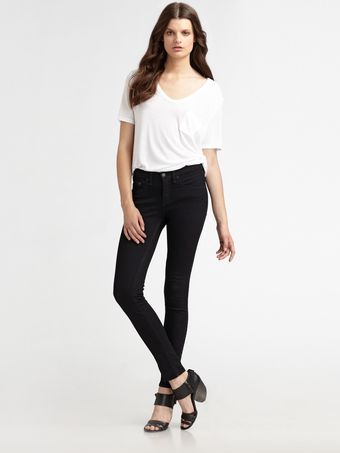 Rag & Bone High Rise Skinny Jeans - Lyst