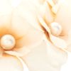 Asos Orchid Flower Headband in Beige (cream) - Lyst