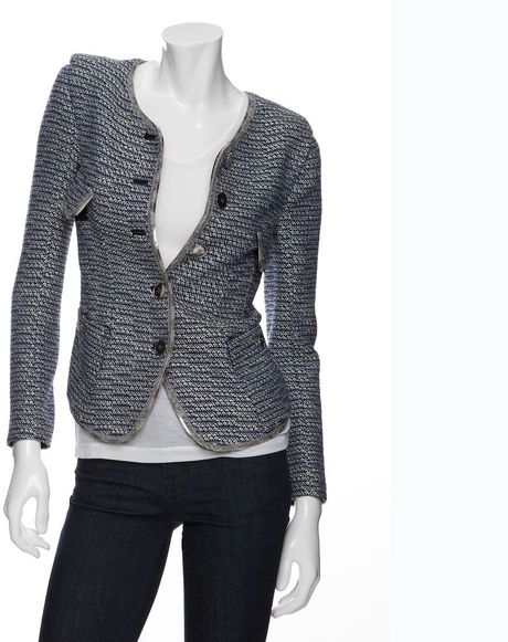 Theyskens' Theory Preorder Jezir Jacket in Blue (multi) - Lyst