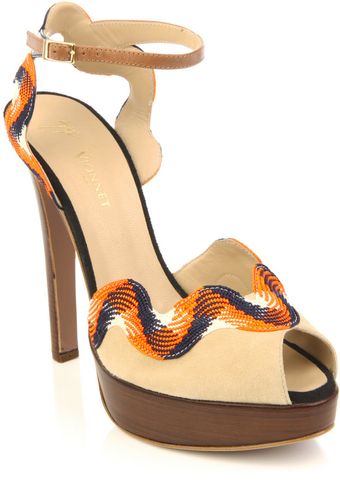Vionnet Rik-rak Trim Shoes - Lyst