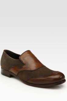 Fendi Havana Loafers - Lyst