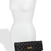 Marc Jacobs Eugenie  Large Quilted Leather Clutch in Black - Lyst