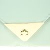Asos Collection Asos Pyramid Metal Tip Clutch in Green (mint) - Lyst