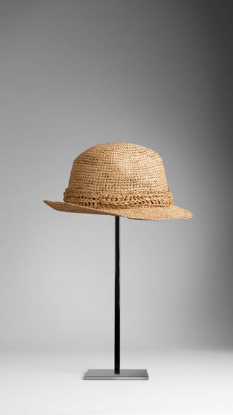 Burberry Woven Straw Trilby - Lyst