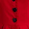 Modcloth In Love And Beyond Coat in Red (strawberry) - Lyst