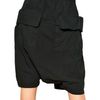 Rick Owens Cargo Stretch Cotton Poplin Shorts in Black - Lyst