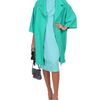 Roksanda Ilincic Unstructured Crepe Wool Jacket in Green - Lyst