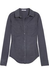 T By Alexander Wang Chambray Shirt