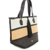 Anya Hindmarch Tricolour Straw Bag in Multicolor (black) - Lyst