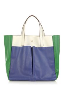 Anya Hindmarch Raw Nevis Tri-colour Bag - Lyst