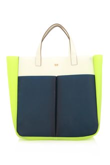 Anya Hindmarch Raw Nevis Tri-colour Bag - Lyst