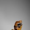 Burberry Woven Leather Wedge Sandals in Gold (bright gold ochre) - Lyst