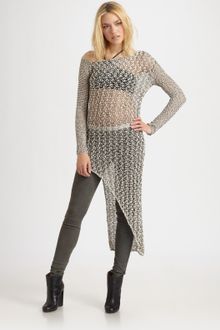 Helmut Lang Asymmetric Sweater - Lyst