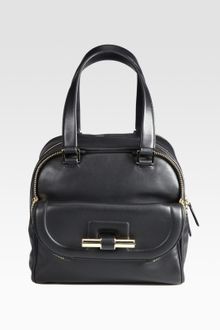 Jimmy Choo Leather Small Satchel - Lyst