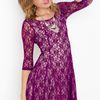 Nasty Gal Iris Lace Dress in Purple (violet) - Lyst