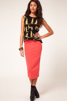 River Island Tube Skirt - Lyst