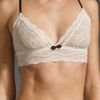 Eberjey Tux Luxe Lace Bralet in White (ivory) - Lyst