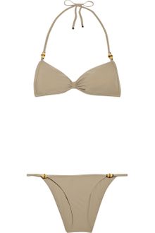 Gucci Bamboo-beaded Halterneck Bikini - Lyst