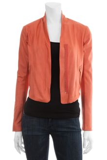 Veda Boss Leather Jacket - Lyst
