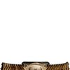 Balmain Gold Plated Brass Leather Belt in Gold (black) - Lyst