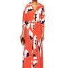Diane Von Furstenberg Laramie Dress in Red (african tulip deep coral) - Lyst
