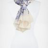 Diane Von Furstenberg Washed Chiffon Scarf 40x70 in Purple (graphic bracconier purple) - Lyst