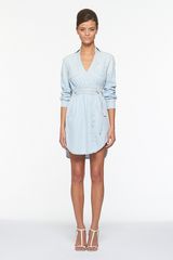 Diane Von Furstenberg The Denim Wrap Dress