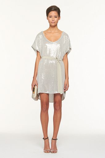 Diane Von Furstenberg Sol Sequined Dress - Lyst