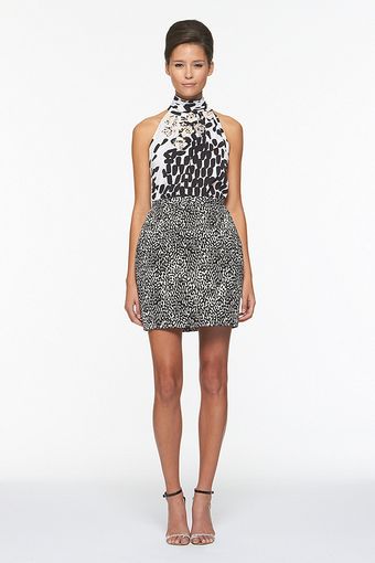 Diane Von Furstenberg Clyde Mini Skirt - Lyst