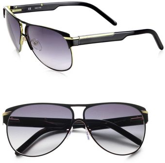 Givenchy Metal Aviator Sunglasses - Lyst