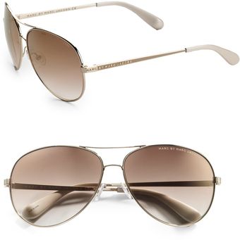Marc By Marc Jacobs Metal Aviators - Lyst